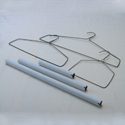 18" Hangers with Tubes (10/Pack)